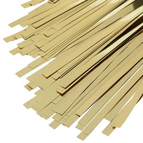 Floristik24 Tinsel light gold tinsel curtain decoration gold 90×200cm