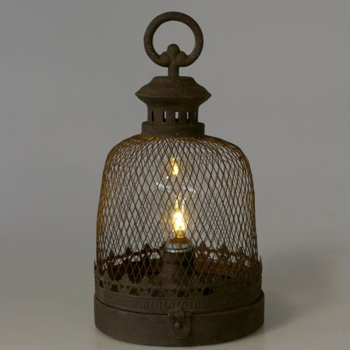 Floristik24 Decorative lamp antique Ø16cm H29.5cm