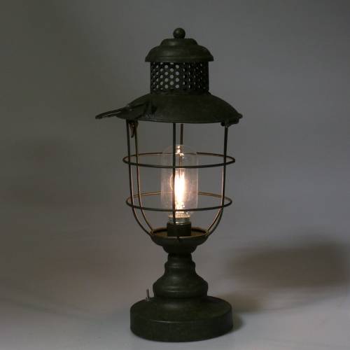 Floristik24 Deco lamp ship light with LED Ø16cm H41cm