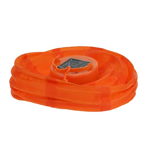 Floristik24 Lampion LED with solar 20cm orange
