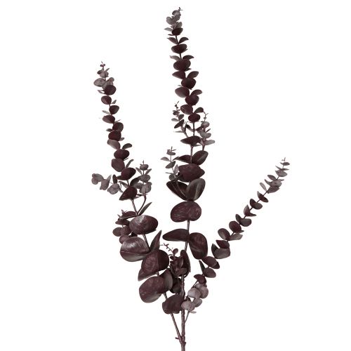 Floristik24 Long decorative branches eucalyptus artificial violet 103cm 2pcs