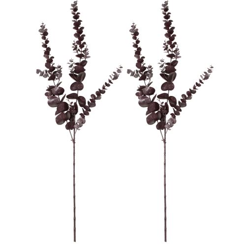 Product Long decorative branches eucalyptus artificial violet 103cm 2pcs