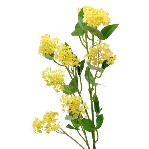 Floristik24 Green rose Lantana branch artificial yellow 80cm