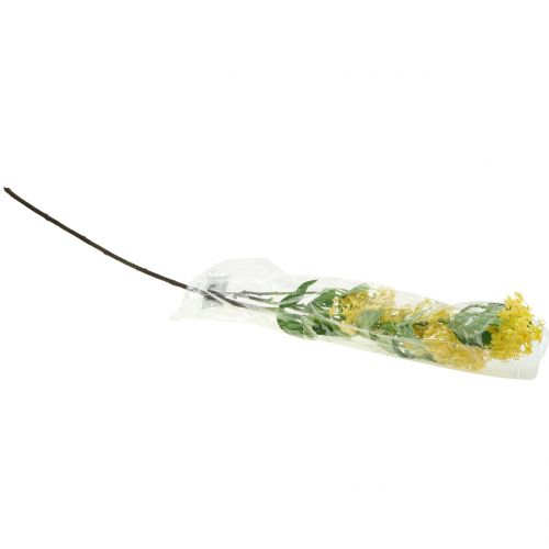Floristik24 Green rose Lantana branch artificial yellow 80cm