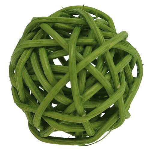 Floristik24 Lataball 3cm green bleached 72 pcs