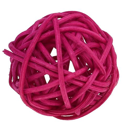 Floristik24 Lataball assortment 3cm pink/pink/lilac 72 pcs