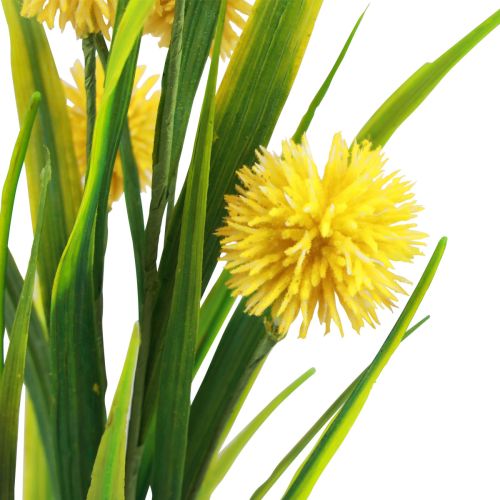 Floristik24 Artificial flowers ball flower allium ornamental onion artificial yellow 45cm