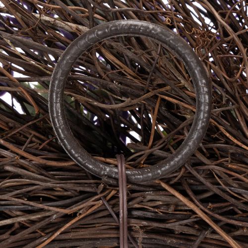 Product Lavender wreath for spring, door decoration, decorative item for the entrance area, 60cm