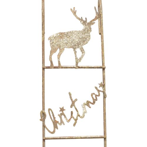 Product Hanging decoration Christmas deer decoration gold vintage 42.5×7×4cm
