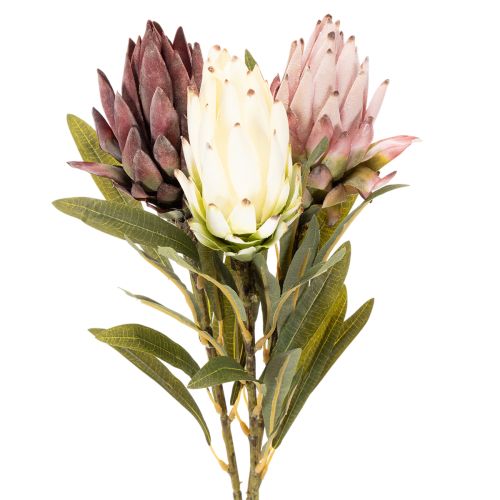 Protea artificial flower Leucadendron 100cm 3pcs buy online | Floristik24.ie