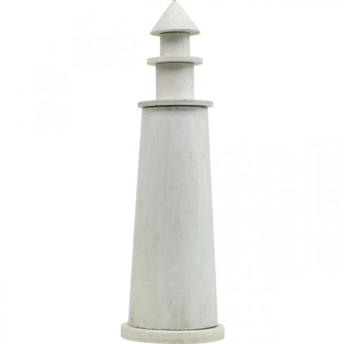 Product Lighthouse Shabby Chic Cream Maritime Deco Ø13cm H41.5cm