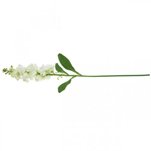 Product Levkoje White artificial flower Artificial stem flower 78cm
