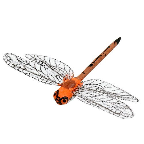 Product Dragonflies on clip 6.5cm x 8.5cm 12pcs