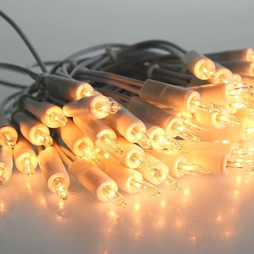 Light chain mini 100 15m for indoor use white/clear