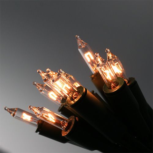 Floristik24 Light chain mini 10 1.5m for inside green / clear