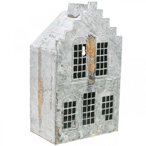 Product Light house tealight holder metal tealight house H25.5cm