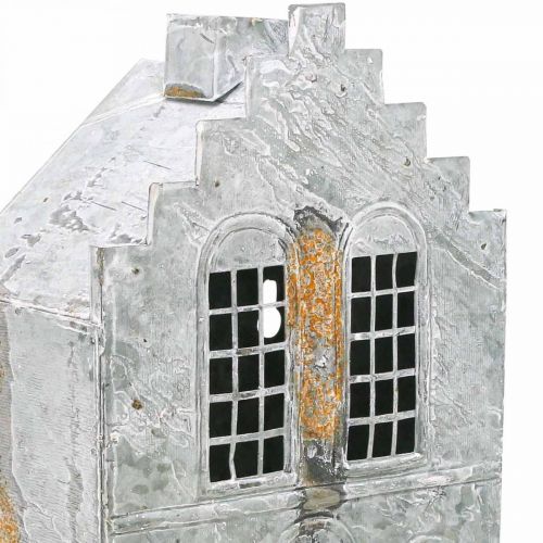 Product Light house tealight holder metal tealight house H25.5cm
