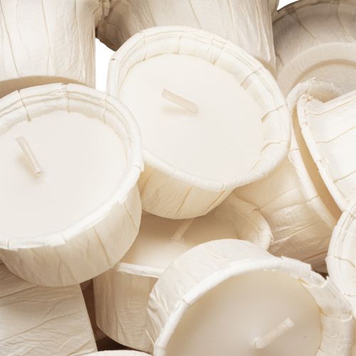 Product Tealight in paper sleeve for festive occasions and atmospheric moments Light One 4cm 50pcs