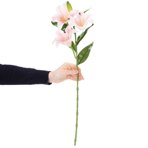 Product Artificial lilies, perfect for wedding decorations, 66cm, 2 pieces