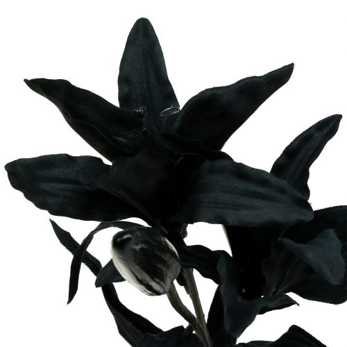 Product Artificial flower lily black 84cm