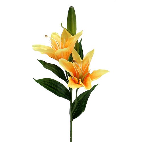 Artificial lily orange L66cm 1p