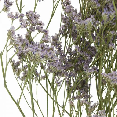 Product Dry Flowers, Sea Lavender, Statice Tatarica, Sea Lavender, Limonium Violet L45–50cm 30g