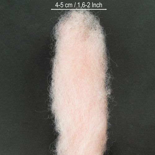 Product Lunte Pink Wool Lunte Natural Wool Waterproof Colorfast 5cm 10m