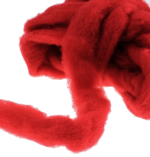 Product Wool fuse 10m dark red