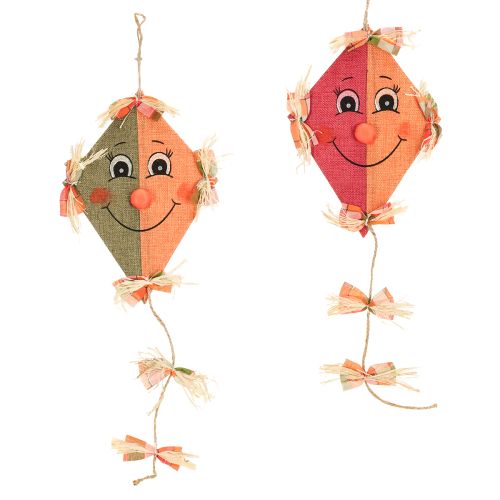 Product Funny decorative dragon for hanging orange 18×26cm 2pcs