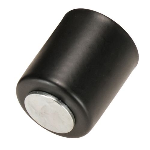 Floristik24 Magnetic candle holder, black metal, H3cm, 4 pieces