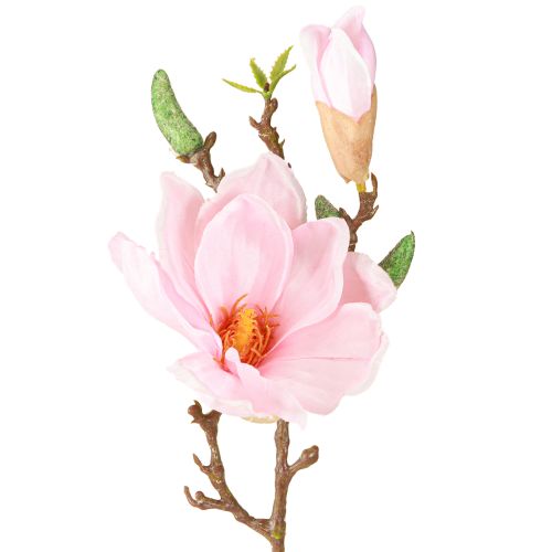 Magnolia Pink Artificial Flower Artificial Flower Branch H40cm 2pcs
