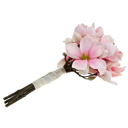 Floristik24 Magnolia bunch pink 40cm 5pcs