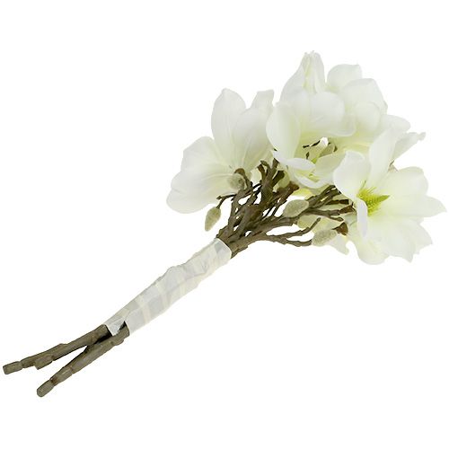 Product Magnolia Bunch White 40cm 5 pcs
