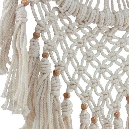 Product Macrame Dreamcatcher Wall Hanging Cream Boho Wall Decoration Handmade 29×72cm for Living Room & Bedroom