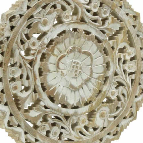 Floristik24 Mandala to place, floral wood decoration, table decoration, summer decoration shabby chic nature H39.5cm Ø30cm