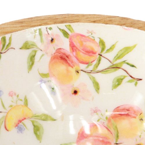 Product Mango wood decorative bowl peach wooden bowl Ø12.5cm