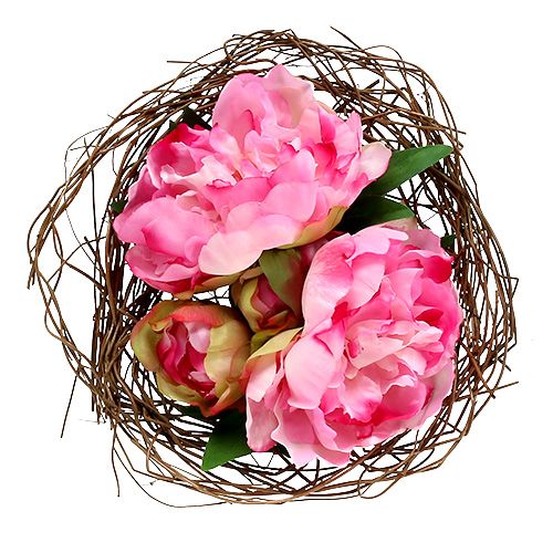 Floristik24 Cuff made of vine Ø20cm nature 8pcs