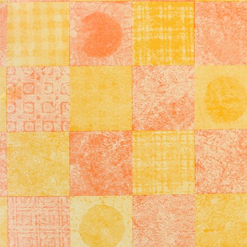 Product Cuff paper 37.5cm 100m checkered orange