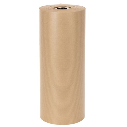 Natural Kraft Paper Cuff Paper Roll 25cm 100m Decorative Paper | Floristik24.ie