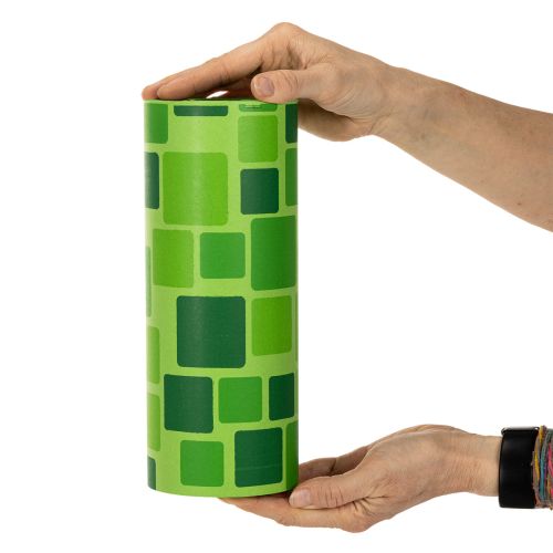 Product Cuff paper for flower bouquets in mosaic design, 25cm x 100m