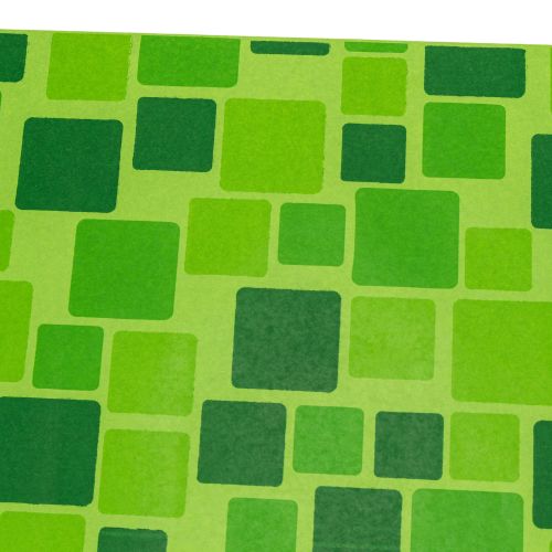 Cuff paper for flower bouquets in mosaic design, 25cm x 100m | Floristik24.ie