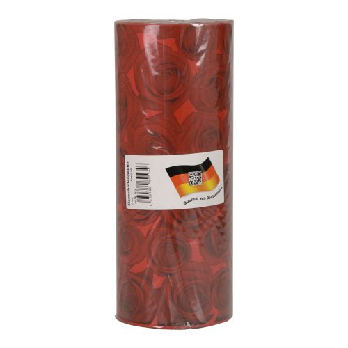 Product Cuff paper tissue paper red roses 25cm 100m