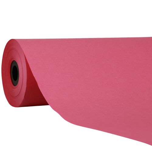 Floristik24 Cuff paper flower paper tissue paper pink 25cm 100m