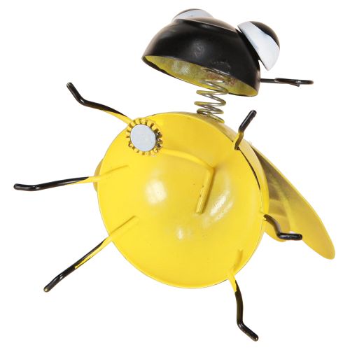 Product Ladybug Bee Metal Decoration with Magnet Assorted 9.5cm 2pcs