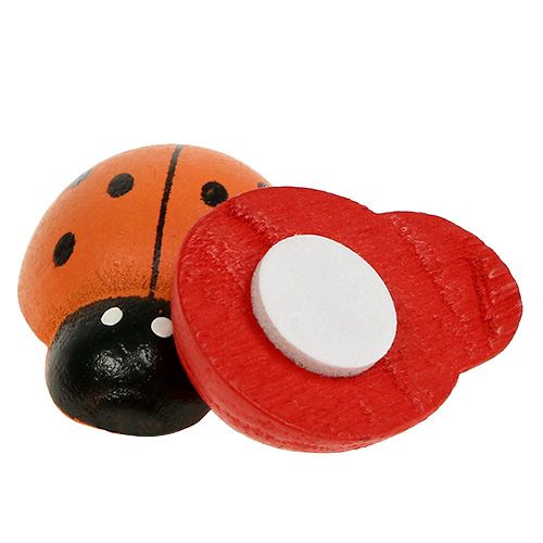 Product Ladybugs colorful 2.5cm 60 pcs