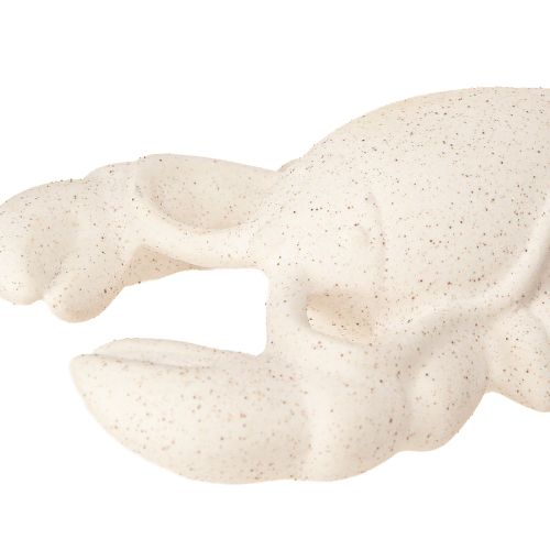 Product Maritime Decoration Figure Ceramic Lobster White 17.5×9×3cm