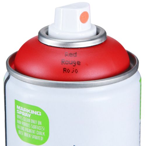 Product Marking spray in red chalk paint spray Montana 400ml