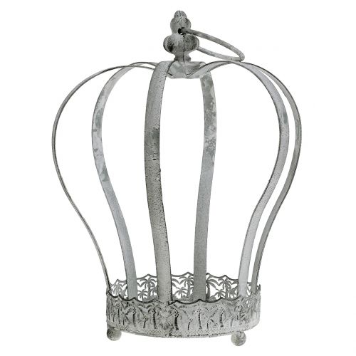 Floristik24 Metal crown for decoration Ø20.5cm H26cm