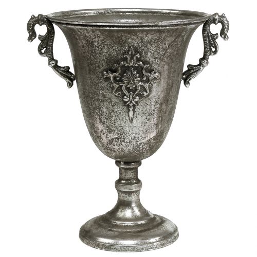Cup made of metal antique silver Ø20.0cm H30cm