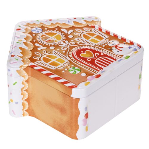 Christmas tin, cookie tin,